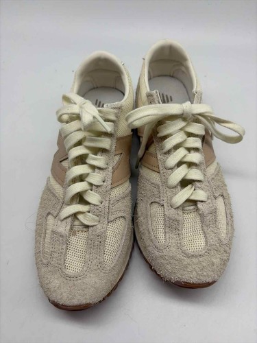 Pre-Owned New Balance Ivory Size 7.5 Fashion Sneaker Athletic Shoes - Picture 11 of 12
