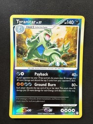 Tyranitar 17/123 Mysterious Treasures Reverse Holo