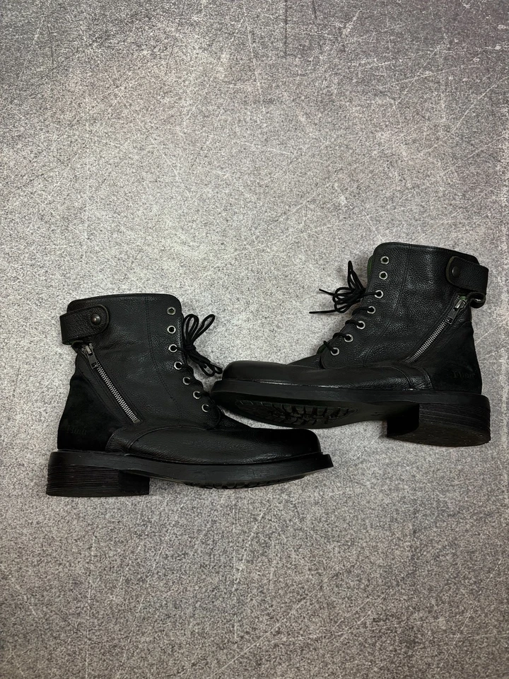 ¡TIPO BALENCI RAF SIMONS DE COLECCIÓN! BOTAS VANGUARDISTAS CUERO GAMUZA PLAYBOI CARTI PUNK Foto 2 de 4