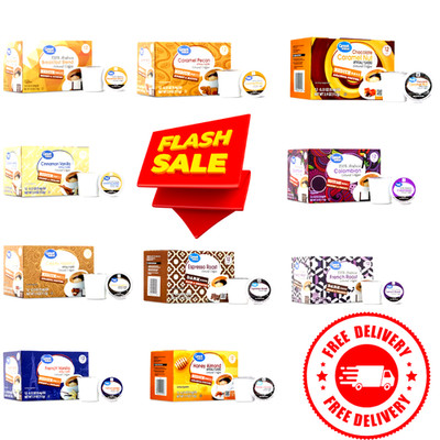 Great Value 100% Arabica All Coffee Flavor Pods, 12 Ct  fast ship.