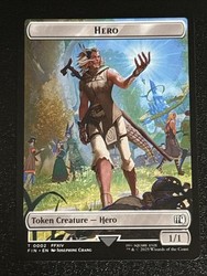 Hero (0002) // Wizard (0014) Double-Sided Token – MTG Final Fantasy