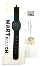 Bluetooth SmartWatch Health Fitness Tracker w/ Black Band NEW