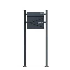 Schartec Free Standing Letterbox SPB-3-SBS-2 Mailbox Post Box Letter Catcher