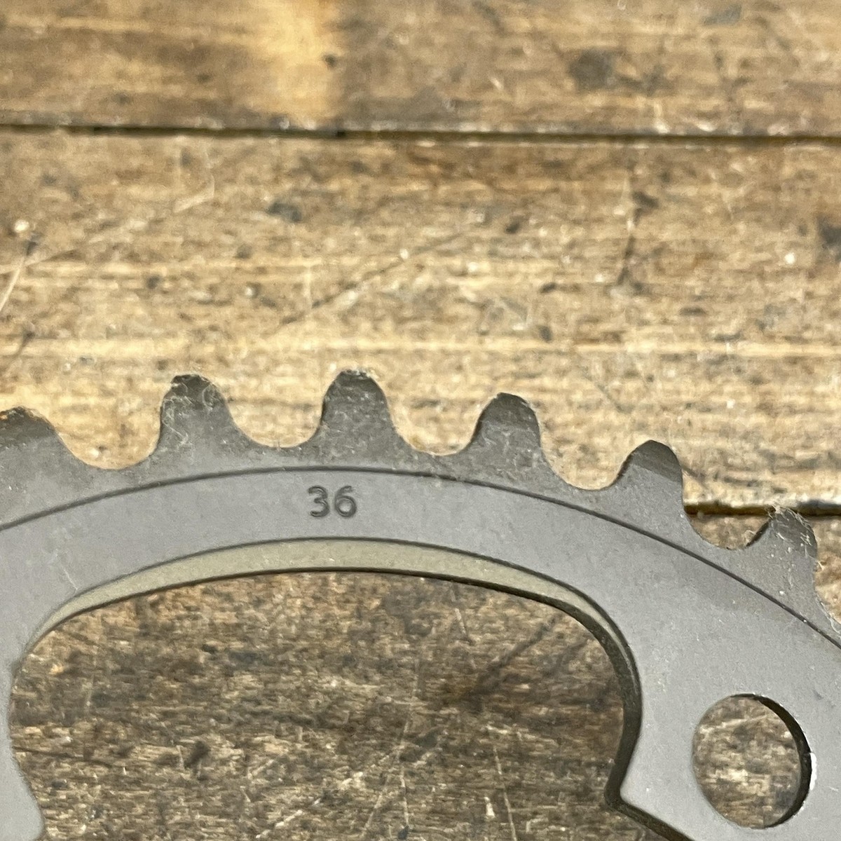 Campagnolo 36T Chainring 110 BCD 5-Arm Gray Aluminum 11 Speed Road