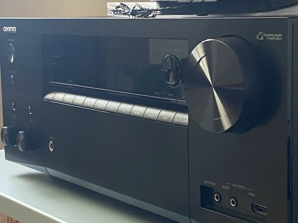 ONKYO TX-NR 656 Network 7.2 WiFi Receiver Dolby Atmos Bluetooth AccuEQ ARC HiRes - Bild 2 von 4