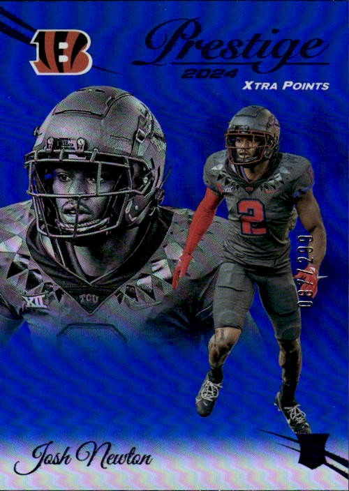 Josh Newton Panini Prestige #390 Blue Premium Xtra Points