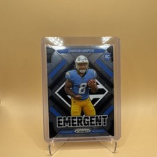 2025 Panini Prizm Emergent Omarion Hampton Rookie #9