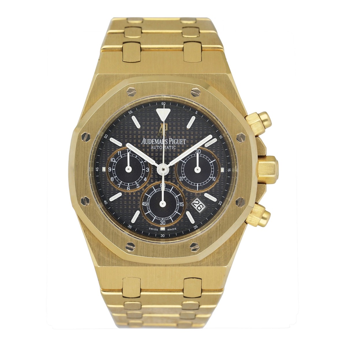 AAAAA級天然ゴールドルチルクォーツ金蟾B0616/YS/61102/399A Audemars Piguet Royal Oak 25860BA Blue Dial Mens Watch With