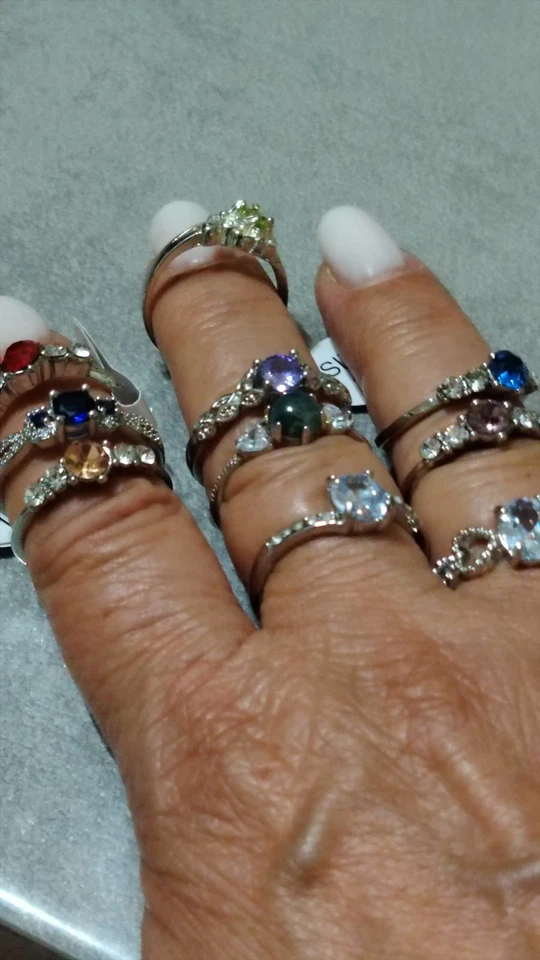 Anelli Placcato Argento - Immagine 4 di 4