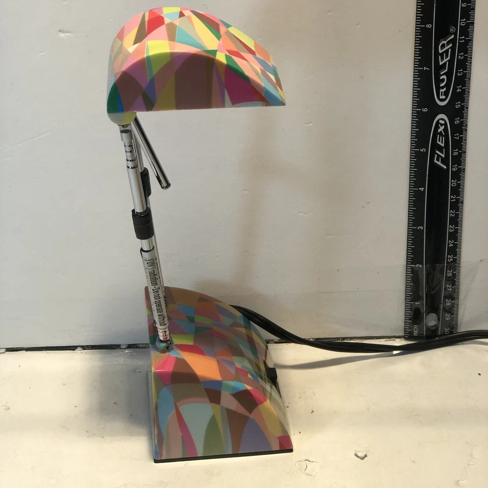 Telescopic Desk Lamp Modern Mosaic Colorful Design - Image 2 of 4