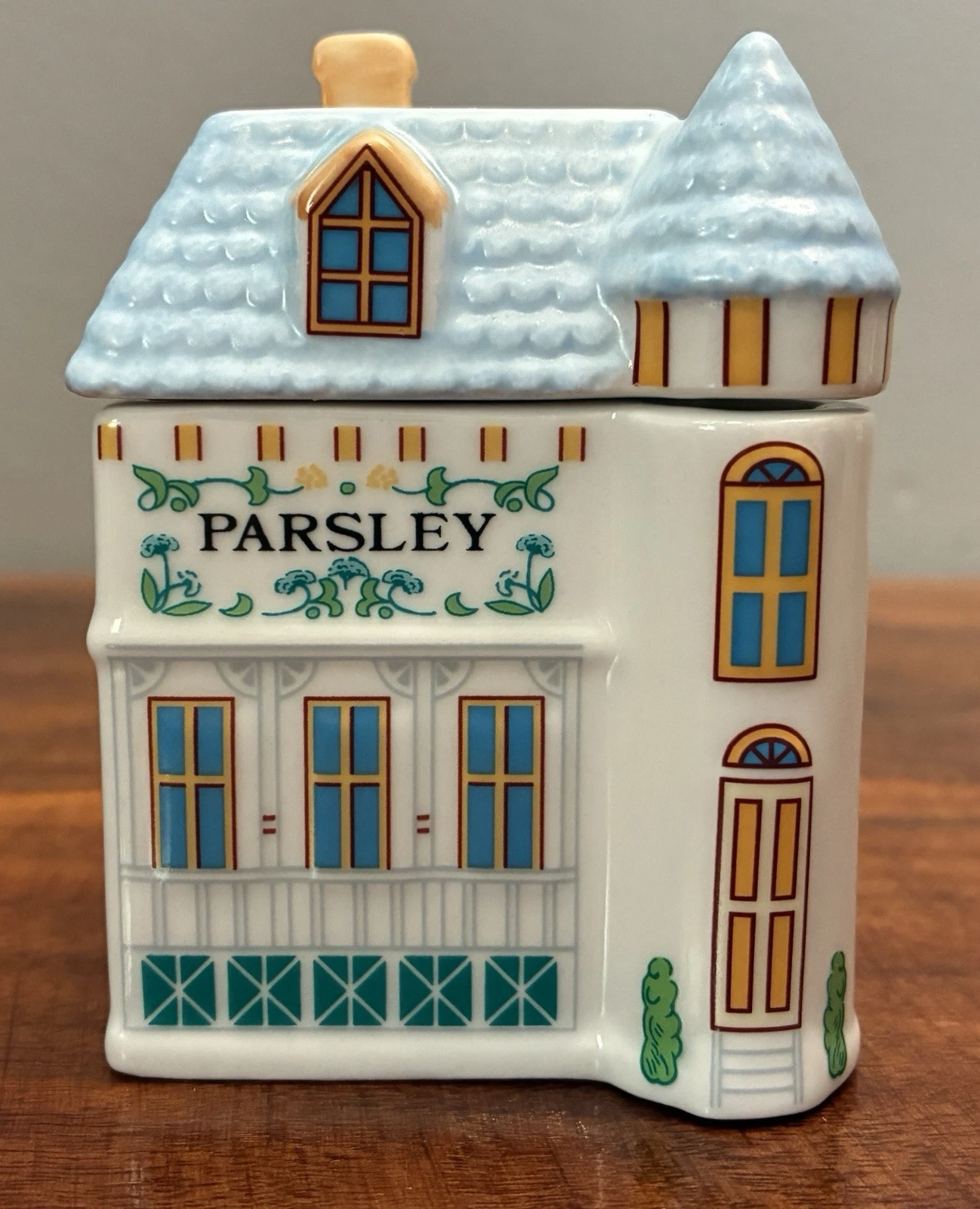 New LENOX VILLAGE SPICE JARS Parsley House - Single Replacements - 2024 2nd Ed