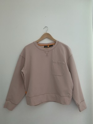 Timberland Timberloop Hybrid Sweatshirt Women s Size M Light Pink Normcore