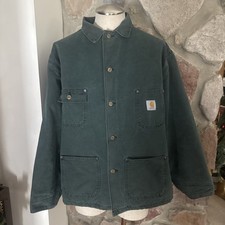 Vtg CARHARTT CB143 Made In USA Chore Jacket Coat Men’s Size 2XL Blanket LINED