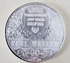 1 Oz Silver Round .999 Fineness Grizzly by Asahi