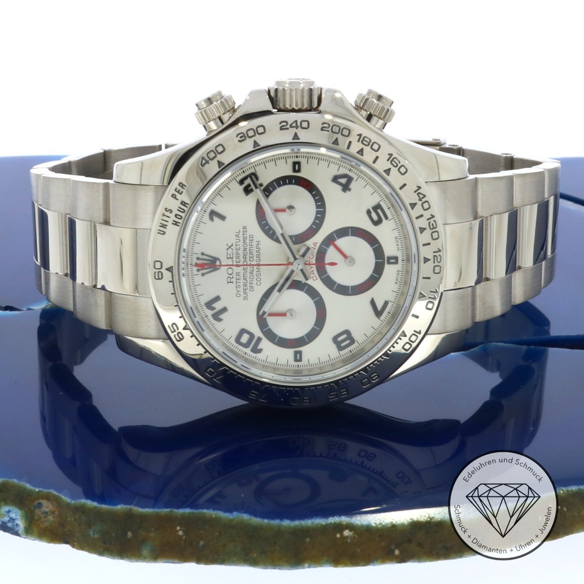 Rolex Cosmograph Daytona Weissgold Blue Dial 116509 – Bild 5