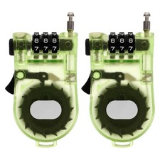  2 Pcs Câble De Verrouillage Poussette Bébé Antivol Pour Équipement Sportif