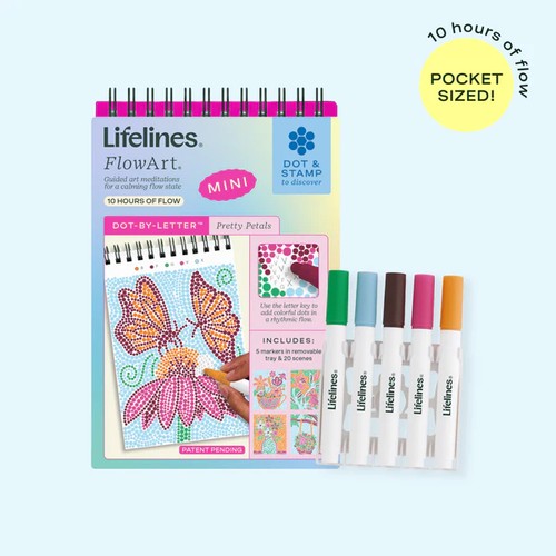 New FlowArt® Mini - Dot-by-Letter Pretty Petals