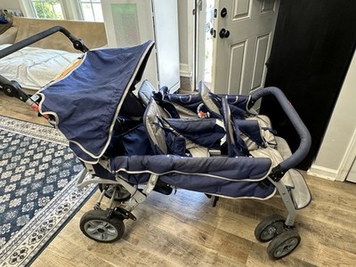 6-seat Stroller, Stroller For multiples, Angeles Sure Stop