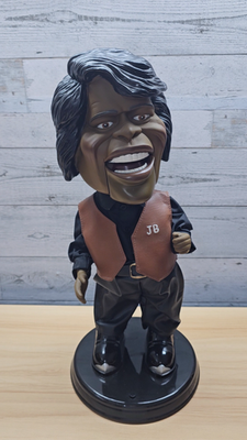 GEMMY JAMES BROWN SINGING FIGURE - SINGS BUT DANCING & MOUTH DO