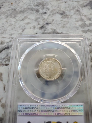 1944-D MS64FB PCGS Blue Label Mercury Dime - Picture 4 of 4