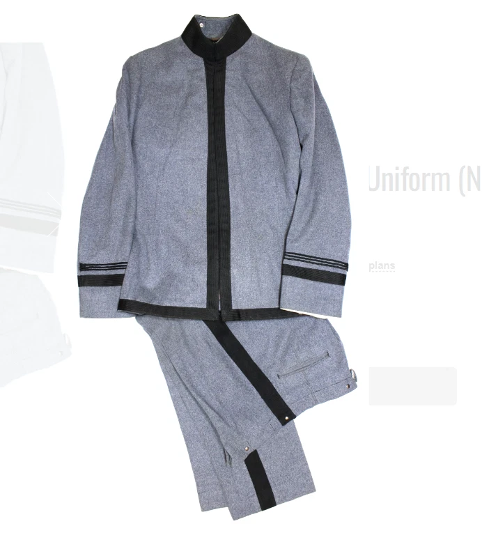 West Point Dress Grey Uniform (Named) 1960's