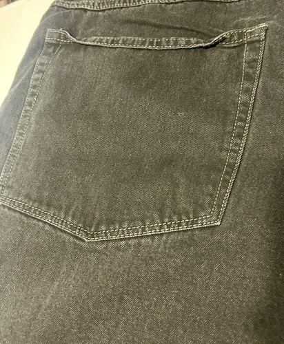 Empyre Jeans Baggy Y2K Streetwear Men’s 40x28 Black  - Picture 4 of 7