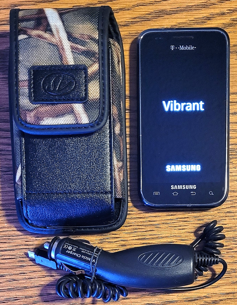 Samsung Galaxy S Vibrant 3G SGH-T959 - Black (T-Mobile) Phone