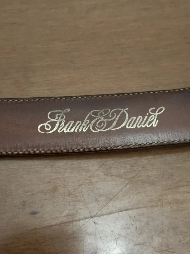 Cintura in pelle vintage Frank & Daniel Bridle leather english... - Imagen 2 de 4