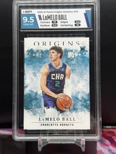 2020-21 Panini Origins Rookie RC LAMELO BALL HGA 9.5