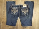 MISS ME Slim Boot Jeans Blue Denim Womens 30 R Reg. Length 32 EUC — photo 2