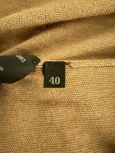 PRADA/Lightweight Cashmere Sweater/Size 40/Camel/P24877 thumbnail 5