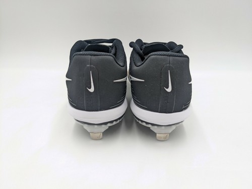 Nike Lunar Hyperdiamond 3 PRO Black White Grey Women's Softball Spikes Size 8.5 - Picture 5 of 14