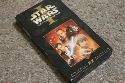 Star Wars Episode 1-Phantom Menace (VHS, 1999) Full Screen Good Condition