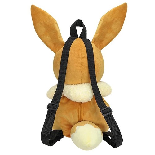 Pokemon Eevee Backpack Plush Bag Kids Kawaii Cosplay Gift Girls Boy - Picture 2 of 6