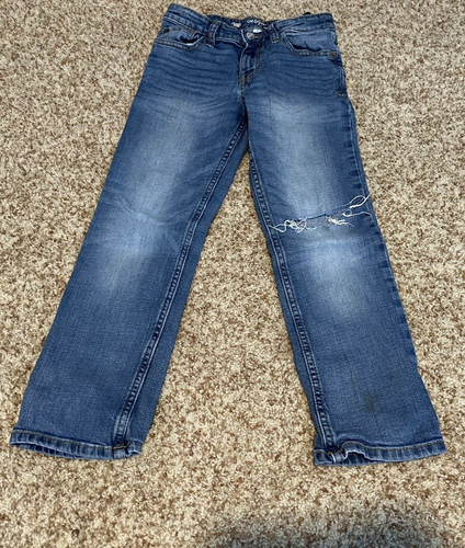 Cat and Jack Boy's Straight Jeans 8 - Picture 2 of 9