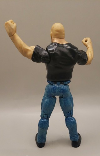 1999 Jakks Pacific Titan Tron Live WWF (Stone Cold) Austin Wrestling Figure - Picture 2 of 3