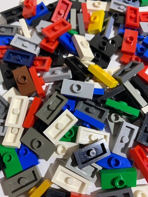 LEGO Parts 3794 (6pcs) Plate, Modified 1x2 with 1 Stud (Jumper) Choose Color