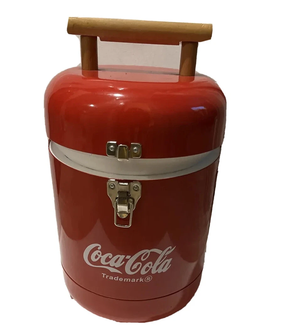 Round coca store cola cooler