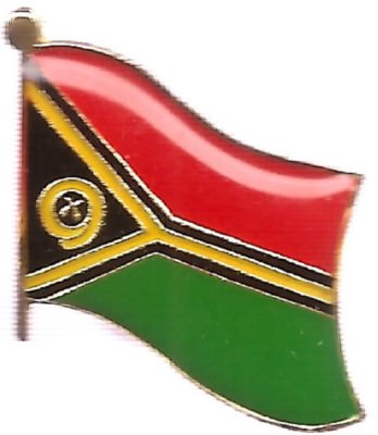 Vanuatu Country Flag Bike Motorcycle Hat Cap lapel Pin 