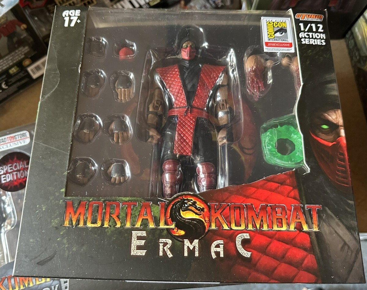 Storm Collectibles Mortal Kombat ERMAC Figure OG MK1 MK2