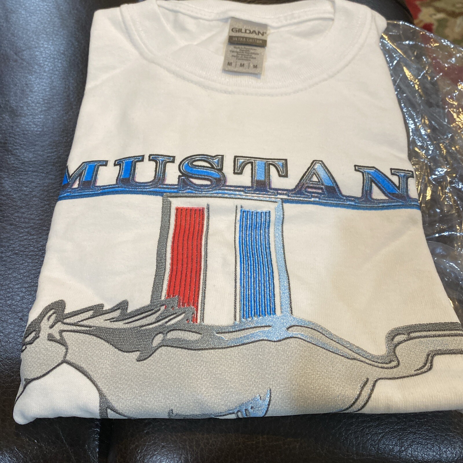 T shirt uomo Ford Mustang mustang pony tri bar maglietta ford shirt Medium