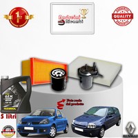 Inspektionskit Filter + ÖL Renault Clio II 1.5 DCI 74KW 100CV Von 2004-> 2005