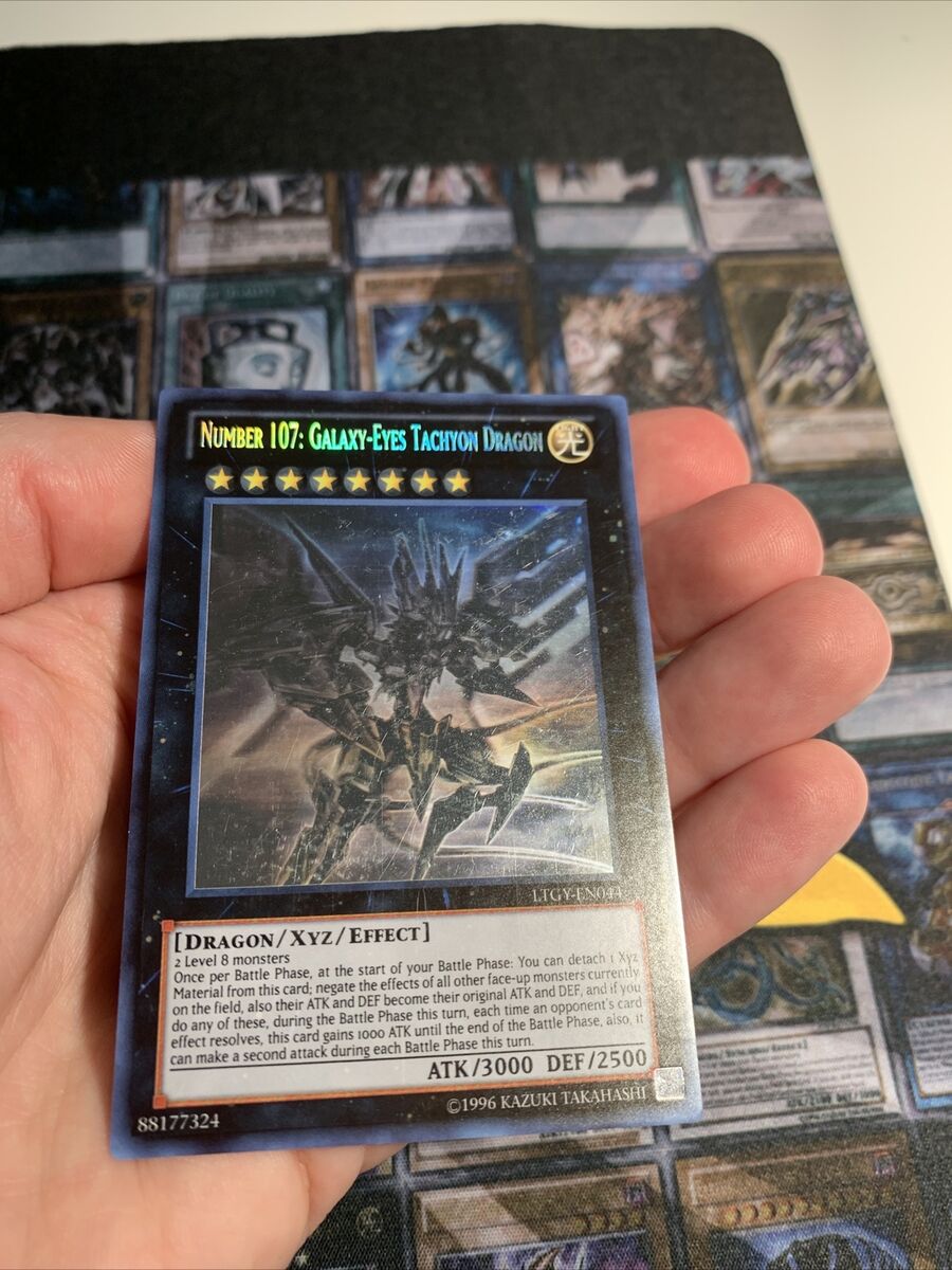Number 107 Galaxy-Eyes Tachyon Dragon (Ghost Rare) LTGY Number 107 Galaxy-Eyes Tachyon Dragon (Ghost Rare) LTGY