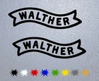 STICKER PEGATINA DECAL VINYL  Walther
