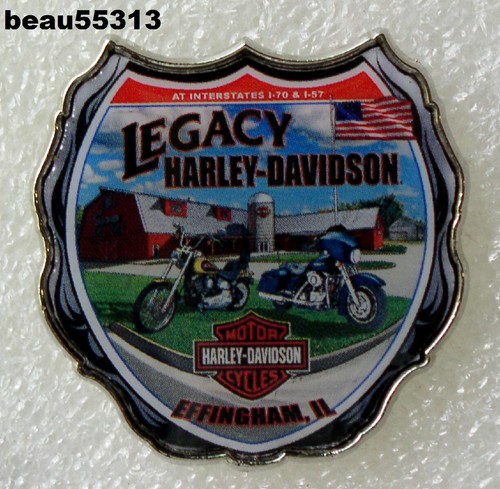 ⭐LEGACY EFFINGHAM ILLINOIS HARLEY DAVIDSON DEALER WESTE JACKE PIN
