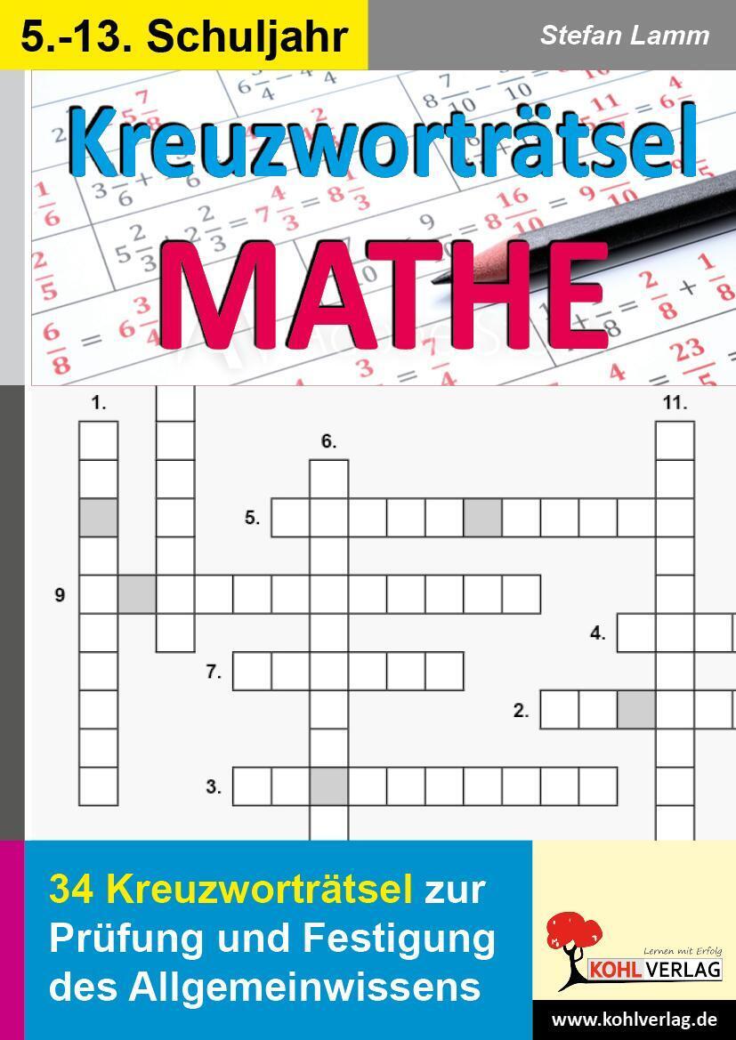 Thumbnail - Kreuzworträtsel Mathematik | Stefan Lamm | Taschenbuch | 48 S. |