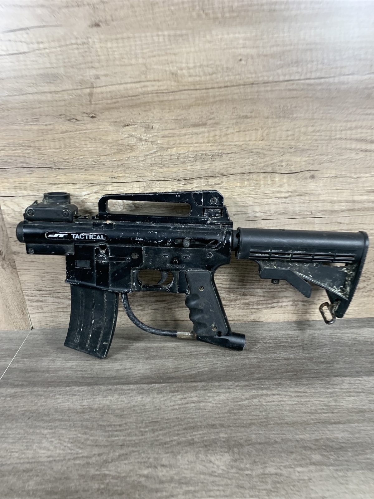 JT Tactical Paintball Gun Black Untested For Parts eBay