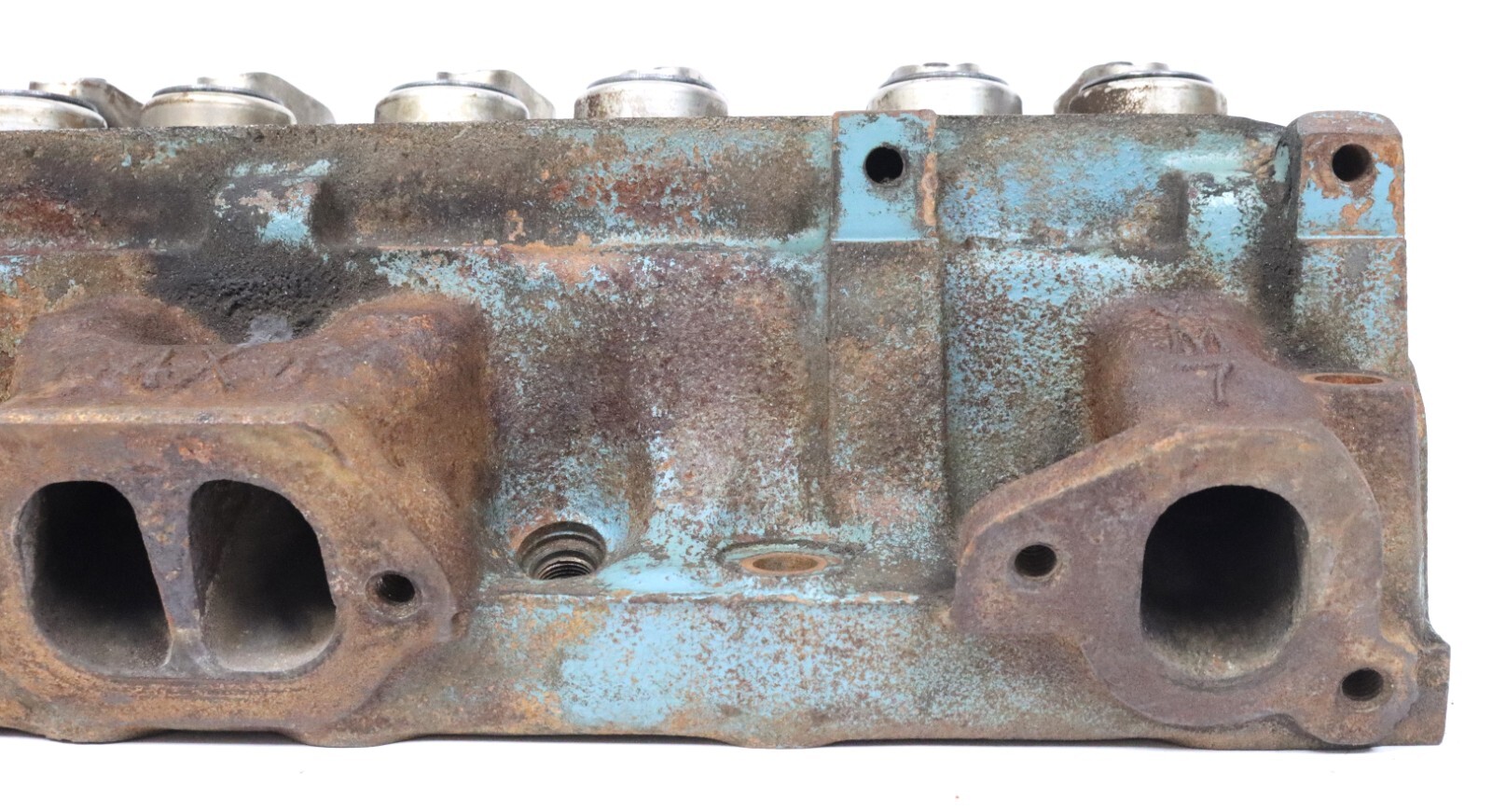 1973 1974 Pontiac 400 V8 DPort Cylinder Head w/ 4x Casting Number USED