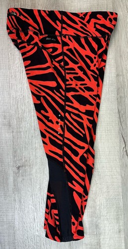 Nike Dri Fit Running Pants Spandex Crop Bright Excercise Women’s L (28.5X22) - Picture 2 of 19