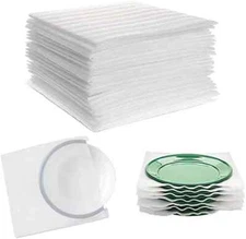100 Pcs Cushion Foam Pouches & Foam Sheets 12x12 Packing Foam Pouches Cusc